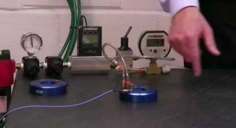 Surprise! Vacuum Preloaded Air Bearings Provide High Damping