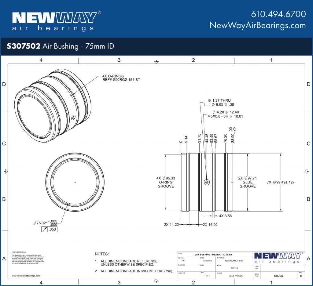 S307502 Engineering Drawing