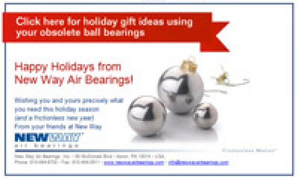 Holiday Uses For Your Obsolete Ball Bearings!