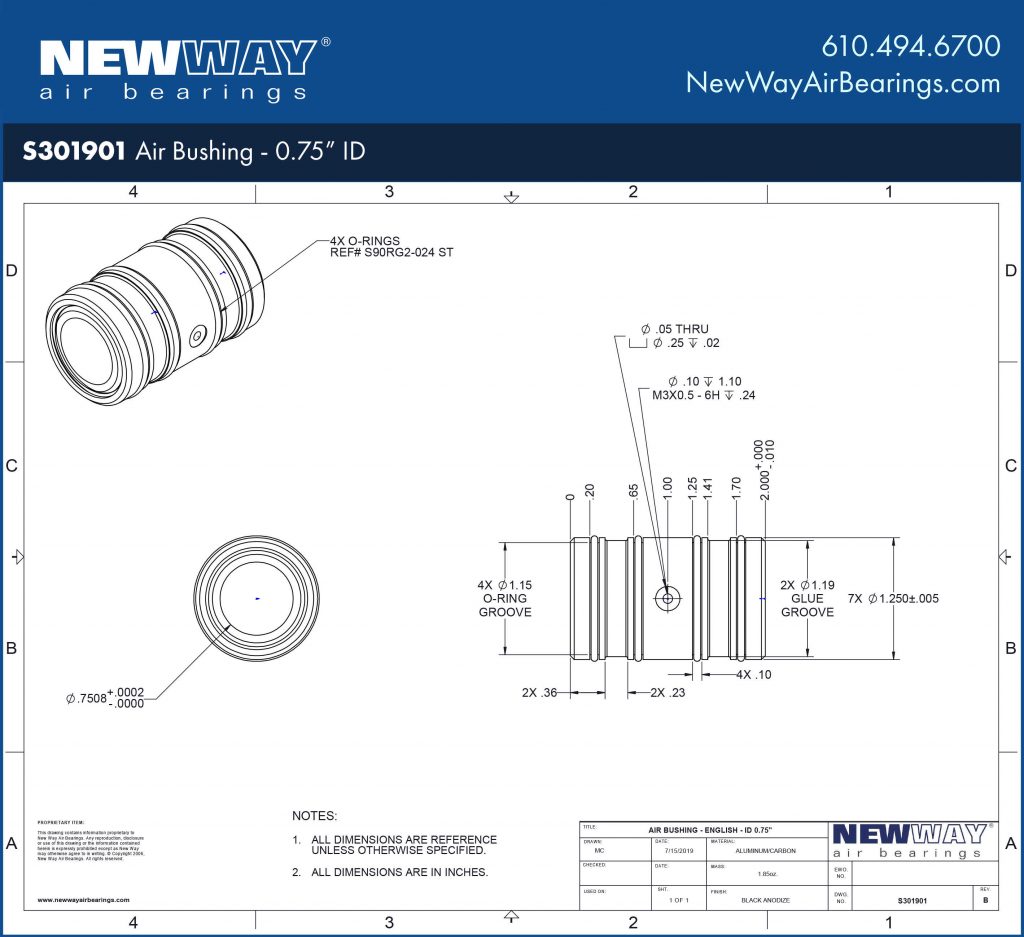 S301901 Engineering Drawing