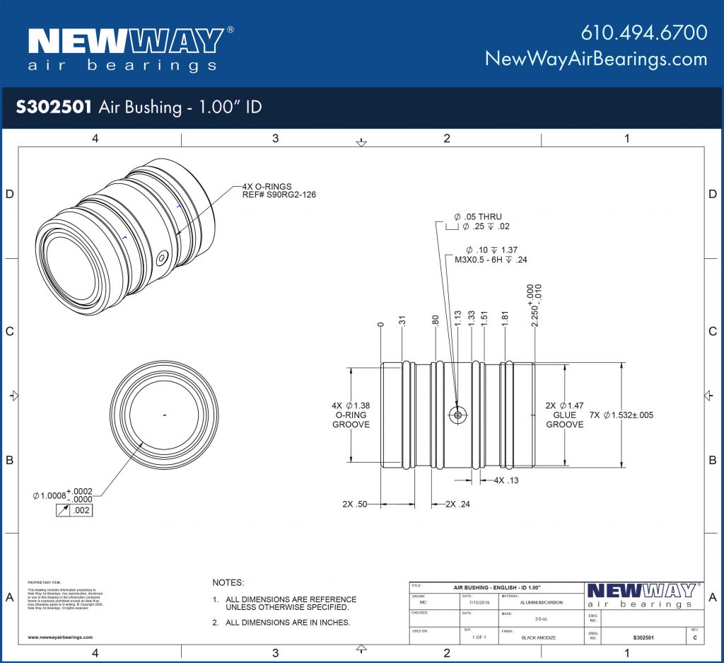 S302501 Engineering Drawing