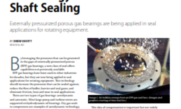 Technical Report 6 – Air Bearings for High-Power Turbomachinery