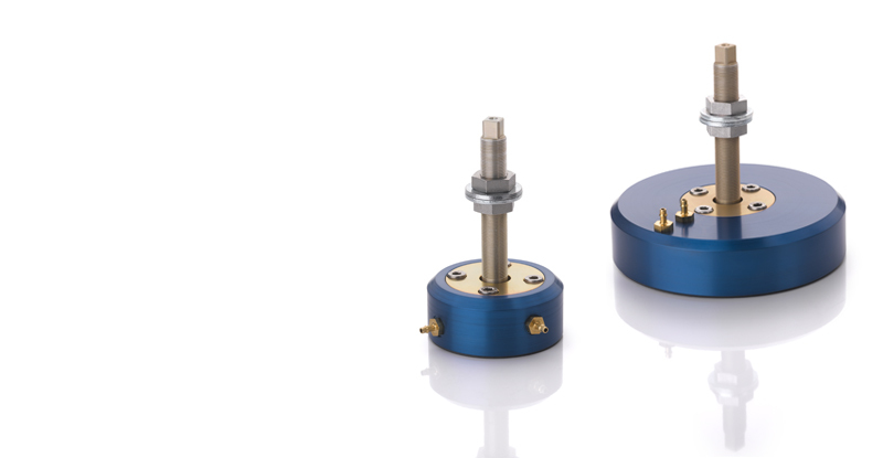 vaccuum preloaded air bearings